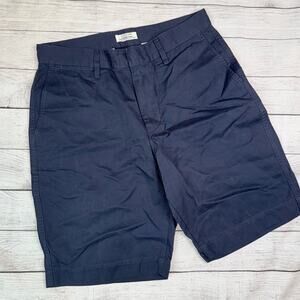 Shuttle Notes (Japan) NEW Men's Twill Chino Shorts Navy Blue Size 32 x 10"